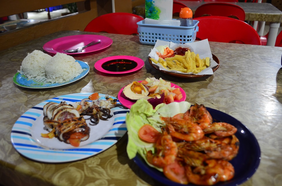 foods on puerto galera