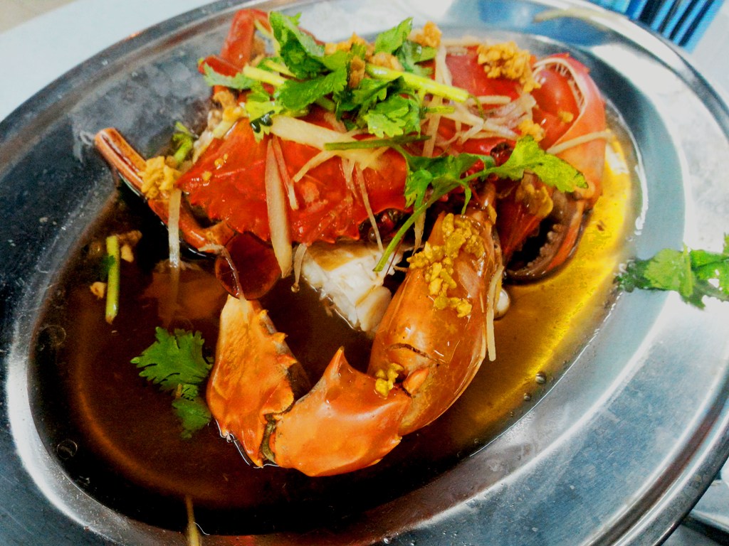 Steamed Crab