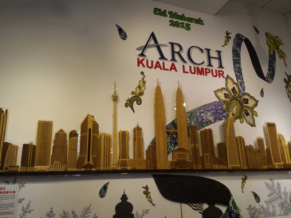 Largest Kuala Lumpur Skyscrapers mural